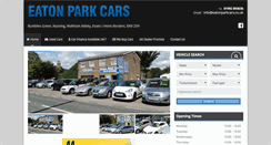 Desktop Screenshot of eatonparkcars.com